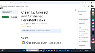 تنظيف الأقراص الثابتة غير المستخدمة واليتيمة || حل مختبري || Google Cloud Arcade 2025 screenshot 2