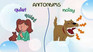 Antonyms || Opposite Words - QUIET vs NOISY || #arcbrainsparks #dailyenglish #kidslearning