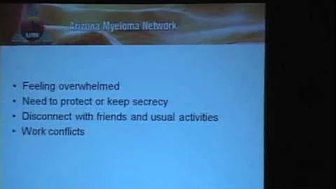 Kathleen Gross - Caregivers Role inPatient Care