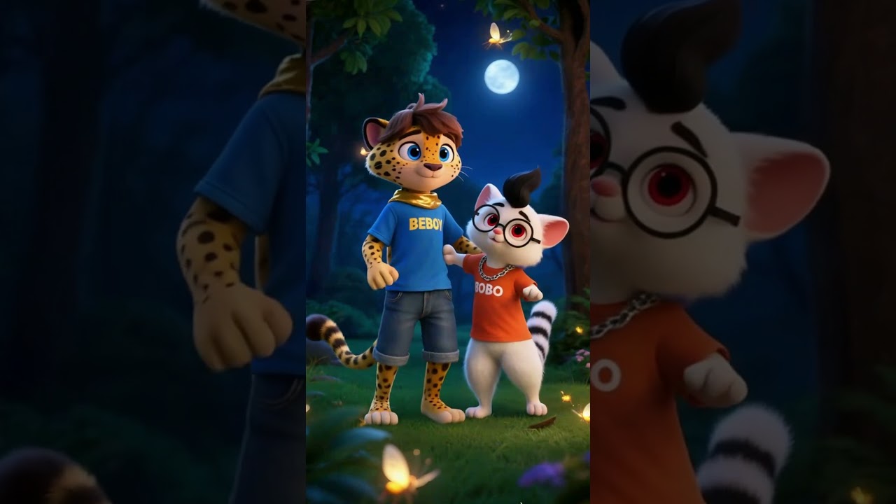 Magical Firefly Night 🌌✨ | Beboy and Bobo Funny Cartoon Shorts 