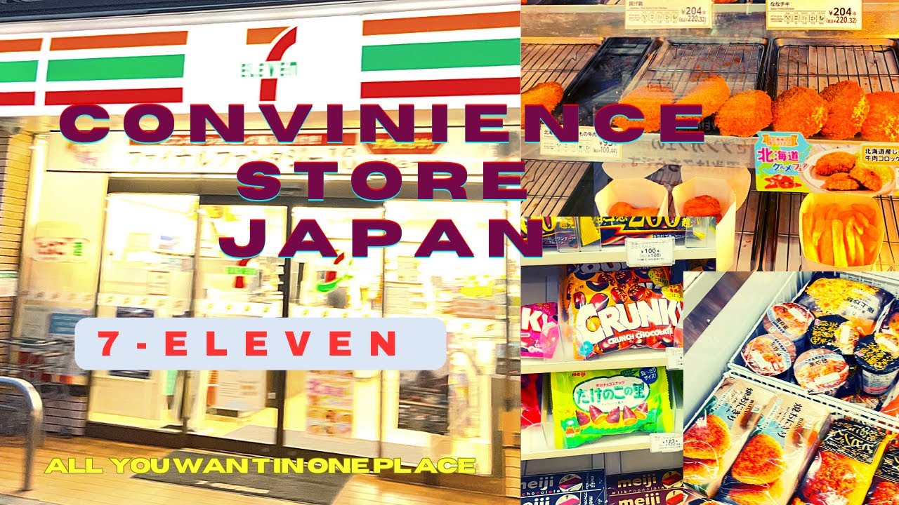 Japan convenience store /Best things to buy/A must tryout japanese japanesefood stores