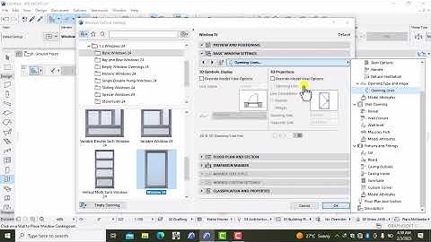 ARCHICAD FOR BEGINNERS PART2: placing doors, windows and slab.