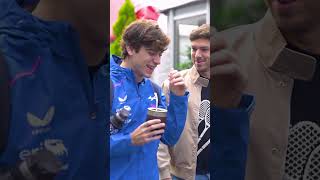 ¡MUCHO BIRI-BIRI! Colapinto y Gasly, a pura charla y mate en la Fórmula 1 | #Shorts