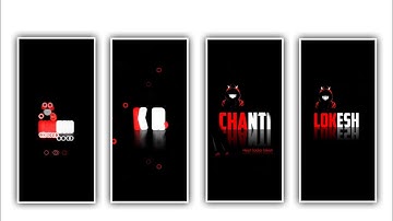 🔥Trending New Style  Name Art Video Editing in Alight Motion Instagram trending video editing