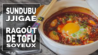 Sundubu Jjigae - Ragoût coréen de tofu soyeux - Le Riz Jaune