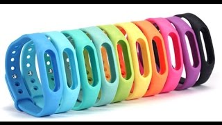 XIAOMI MI BAND ОБЗОР НА СМЕННЫЕ РЕМЕШКИ