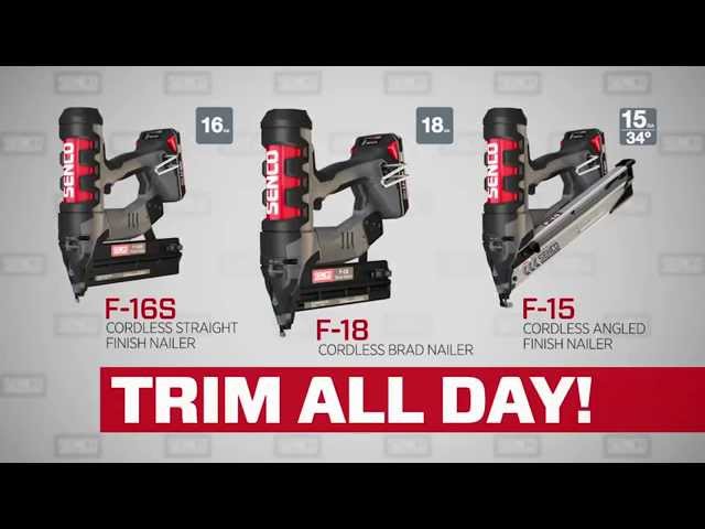 Cut the Cord with the new SENCO Fusion F-35XP Framing Nailer - Kyocera Senco