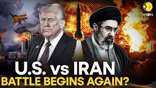 US-Iran War LIVE: Trump Threatens New Strikes On Iran Energy Sites, War Restart Soon?  |  WION Live