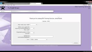 ESS TutorTrac Tutorial 4/6: Logging Tutoring Visits