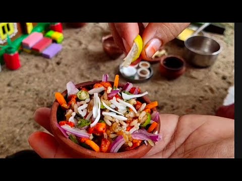 Miniature Chicken Fried Rice Recipe| చికెన్ ఫ్రైడ్ రైస్ స్ట్రీట్ స్టైల్