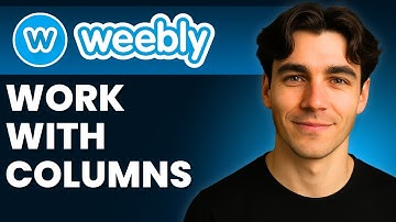 How To Work With Columns In Weebly (Tutorial 2025)