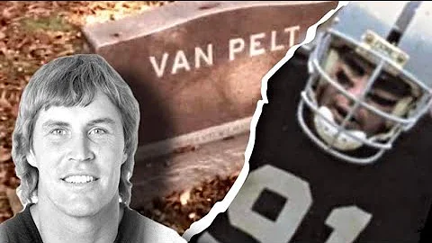 The grave of NFL star BRAD VAN PELT