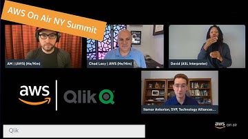 AWS Summit New York 2022: AWS On Air ft. Qlik | AWS Events