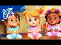 Baby Alive em Português Brasil 🍰 Os Bebês Comeram Demais 🍫 Desenhos Animados Infantil 💕