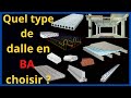 Les types de dalles | BÉTON ARMÉ