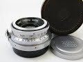 Nippon Kogaku W-Nikkor 3.5cmF3.5