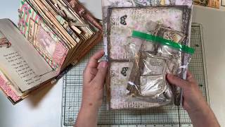 Making Ephemera! - #10 Envelope Tucks & Collage Paper-Fabric Receipt Tag