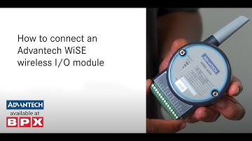 How to set up an Advantech WiSE-4060 Wireless I/O Module