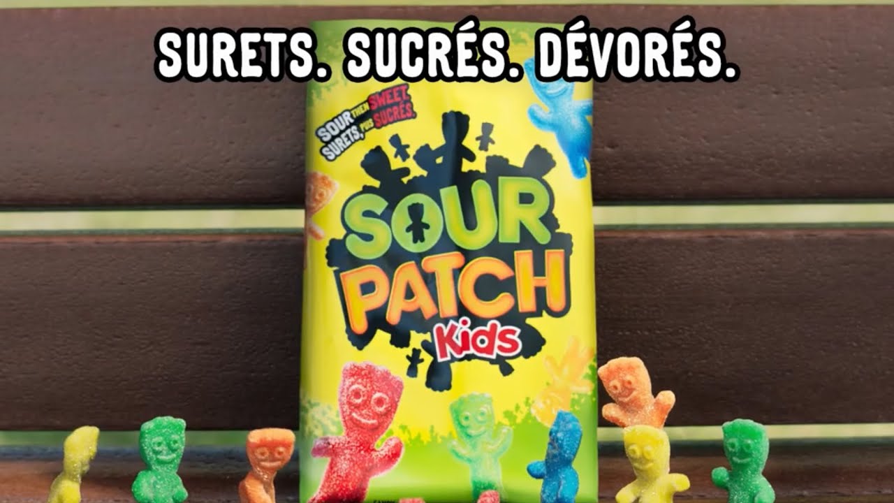 Sour Patch Kids Earbuds FR 15 secs - Canadian-French advert.