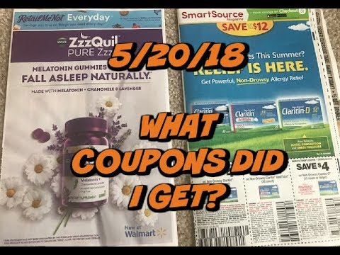 5/20/18 | What Coupons Did I Get?