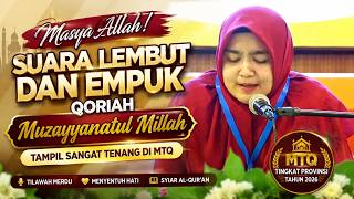 MASYA ALLAH! Juara 1 Qoriah Muzayyanatul Millah | MTQ Piala Gubernur DKI Jakarta 2026