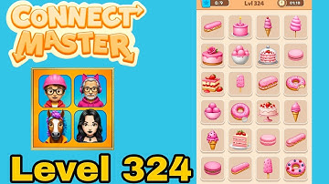 Connect master match puzzle level 324 solution walkthrough 