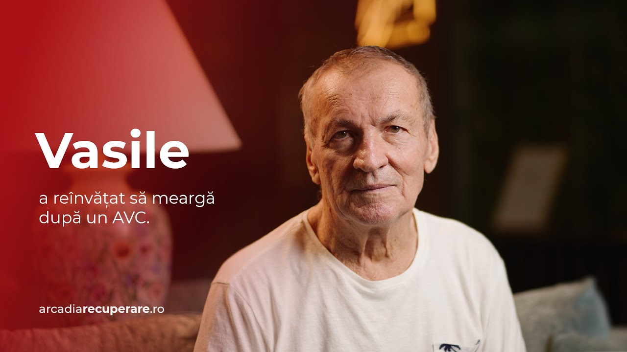 Spitalul de Recuperare Medicală Arcadia: Vasile, recuperare după accident vascular cerebral (AVC)