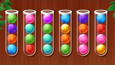 Woody Sort: Ball Sort Puzzle - Levels 61 to 80 Solution