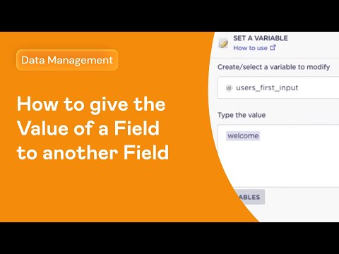 How to give the value of a Field to another Field | Quick Lesson💨