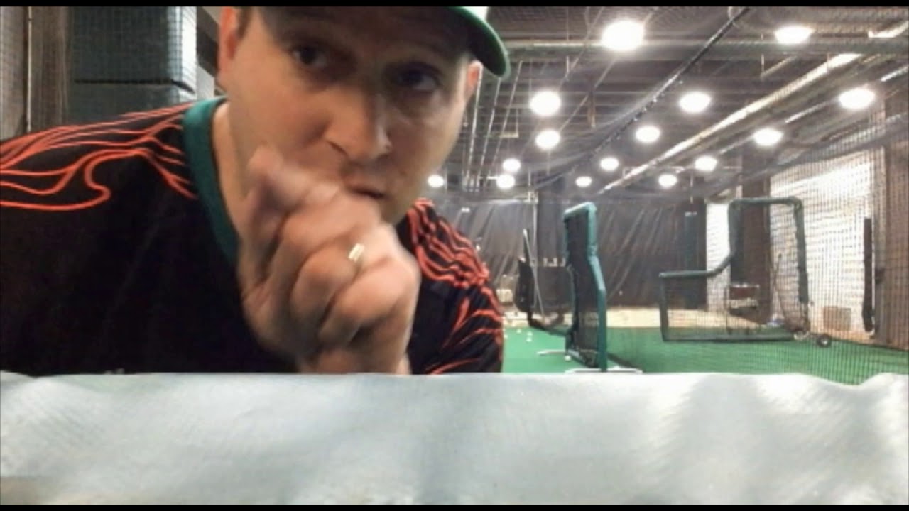 A tour of the Harbor Park batting cages.