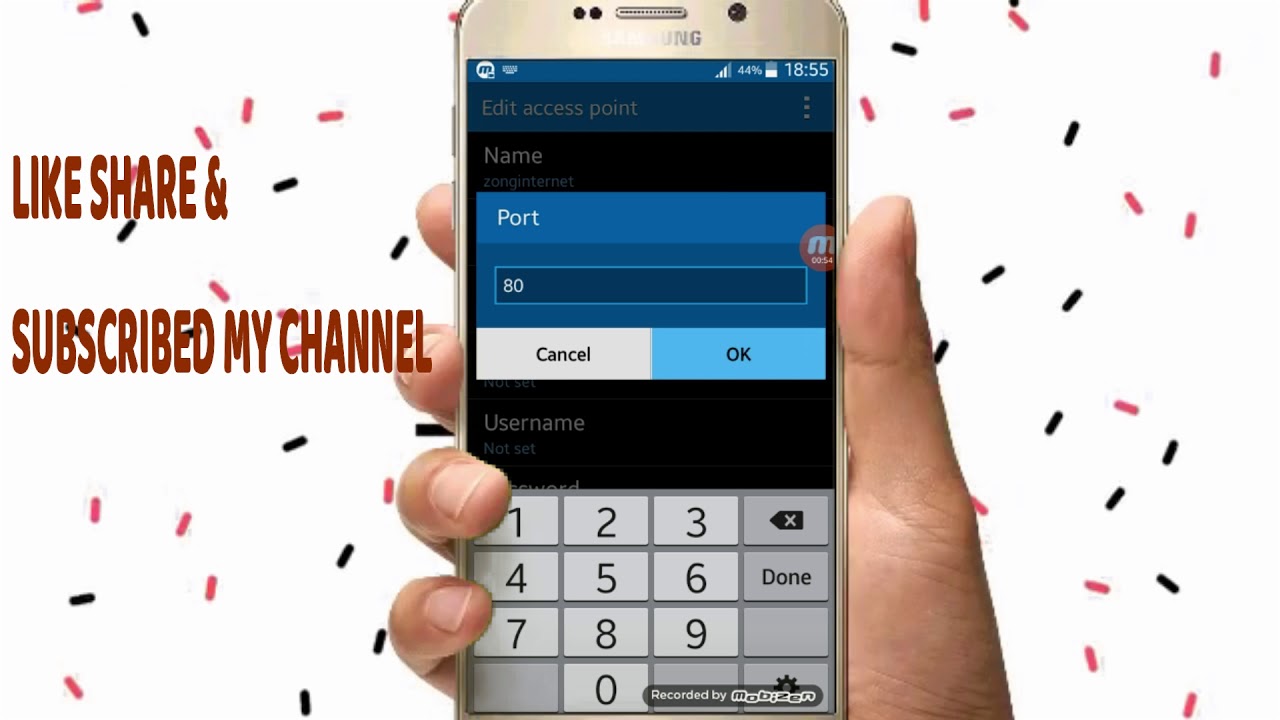 ZONG FREE INTERNET NEW PROXY