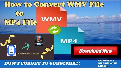 How to Convert WMV File to MP4 File Online