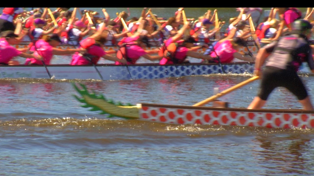 Sarasota Dragon Boat Races for Breast Cancer at Nathan Benderson Park