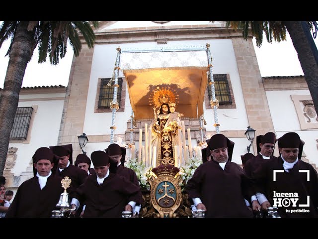 V&Iacute;DEO: LUCENA / Estuvimos en la procesi&oacute;n de la Virgen del Carmen