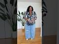 Styling Wide Leg Jeans for Fall 🍂 | Plus Size Outfits