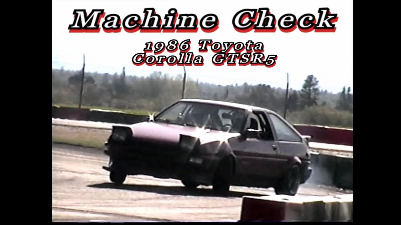 Ryan Kado AE86 Machine Check with V-Inspire!