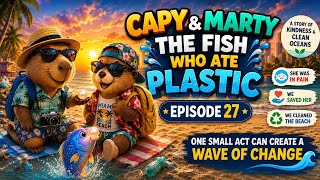 The Fish Who Ate Plastic | Capy & Marty Save Her! | Episode 27
