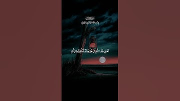 ولقد كذب الذين من قبلهم..سورة الملك #اكسبلور #دويتو #الرحمن #المصحف