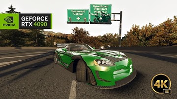 4K NFS Most Wanted Remastered 2024 | Plak Graphics + Retex + 4K Remade Textures & Reshade | RTX 4090