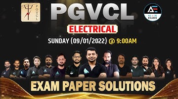 PGVCL JE (Electrical) Exam Paper Solutions #advaiteducation_ae_je