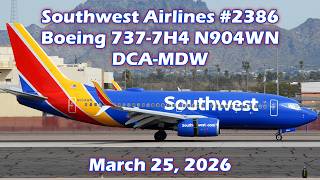Southwest Airlines #2386: DCA-MDW