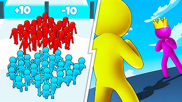 Join Clash 3D vs Giant Rush! 💥⚔️ Satisfying Levels Gameplay Walkthrough Android iOS RV6M