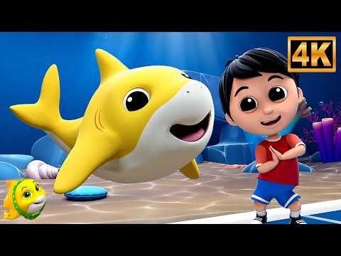 Baby Shark Baby Shark Aao Pass Mere, बेबी शार्क मछली की कविताएँ, Hindi Nursery Rhymes for Childrens