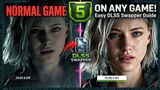 How to Get DLSS 5 in ANY Game,(Easy DLSS Swapper Guide)MALAYALAM  screenshot 3