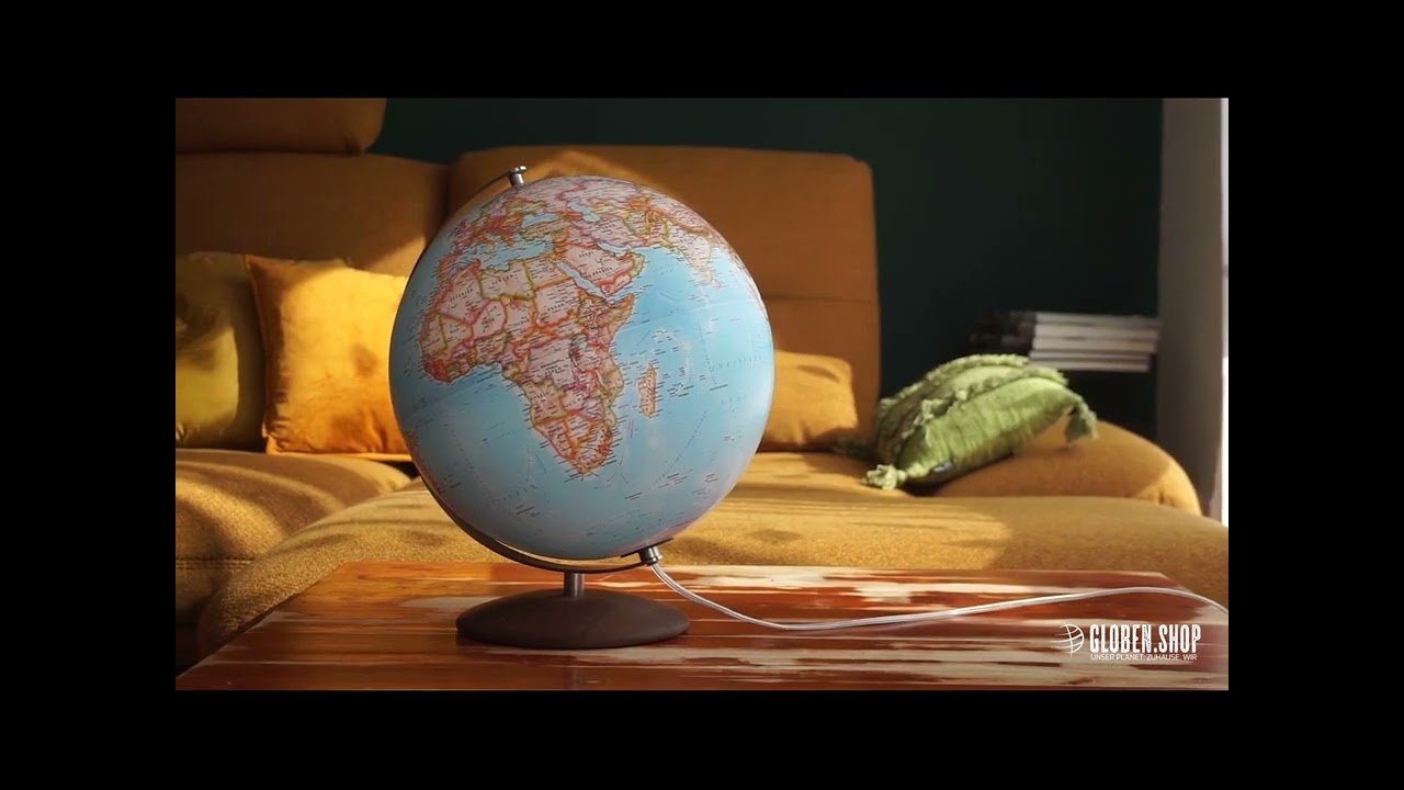 Desktop globe National Geographic Fusion 3001 Classic with english cartography