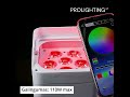 PROLIGHTING LED Par 6X18 RGBW UV 6in1 DMX belaidis