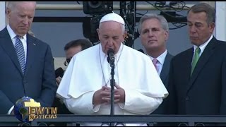 ⁣Bendición especial que el Papa impartió desde el Capitolio a todo Estados Unidos