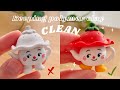 How to keep polymer clay clean 