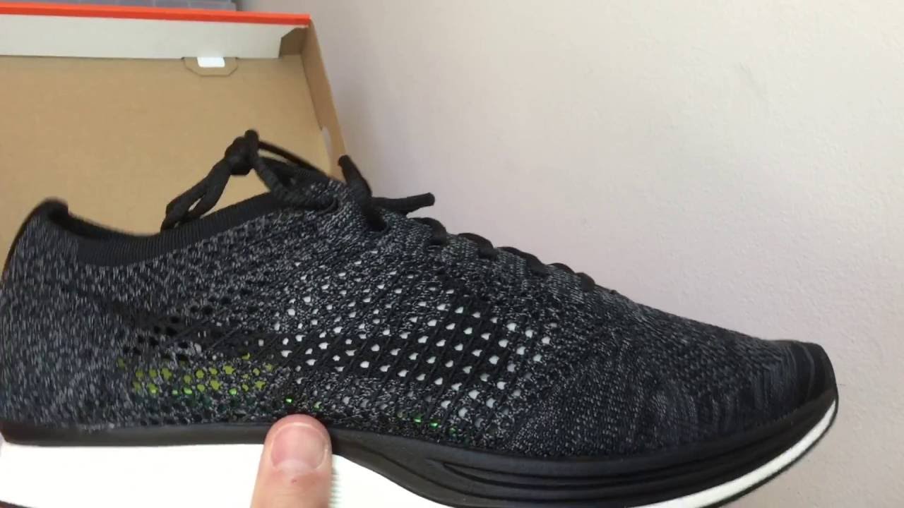 flyknit racer knit by night