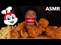 ASMR MUKBANG Jollibee The Only Contender That Can Rival Popeyes KevSMR 